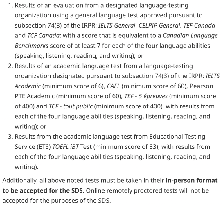 IELTS Score Changes