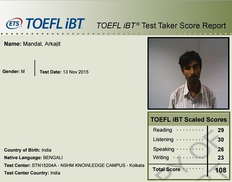toefl sample result TOEFL® Course Preparation BestMyTest toefl sample result TOEFL® Course Preparation BestMyTest